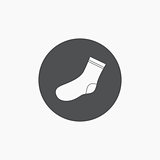 Socks icon vector