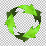 3D Recycling Symbol