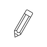 Pencil linear icon