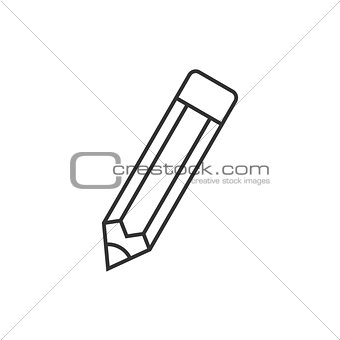 Pencil linear icon