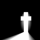 radiant christian cross