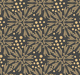 Dandelion flower seamless pattern vector