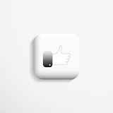 Web icon, 3d design