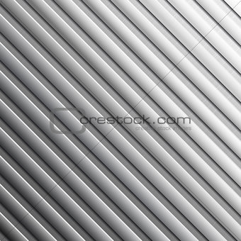Striped metal background.