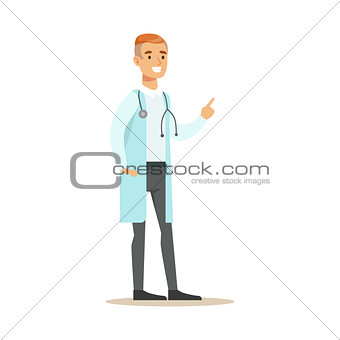 Male Therapist Doctor Wearing Medical Scrubs Uniform Working In The Hospital Part Of Series Of Healthcare Specialists