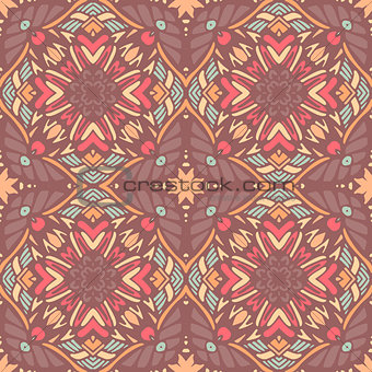 ethnic geometric seamless royal pattern