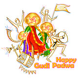 Gudi Padwa celebration of India