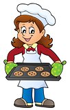 Female cook theme image 4