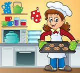Female cook theme image 5