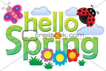 Hello spring theme image 3
