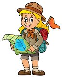 Scout girl theme image 3