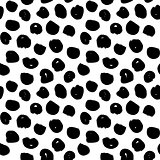 Dots Handdrawn Seamless Pattern