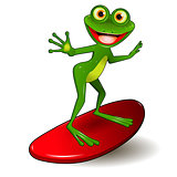 Frog Surfer