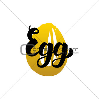 Egg Handwritten Lettering