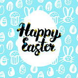 Happy Easter Hand Drawn Card