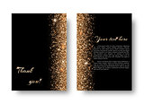 Bling background with new year light