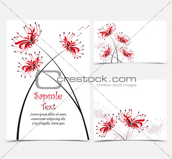 Red Flower Lycoris