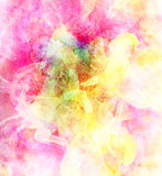 Abstract watercolor multicolored background