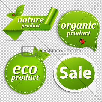 Green Set Eco Tags
