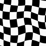 Racing background with checkered flag vector illustration. EPS10
