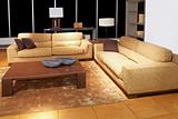Living room brown