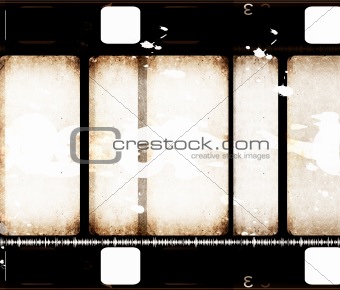 Grunge film frame