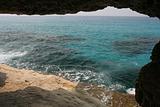 Sea caves in Cyprus