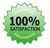 100% satisfaction guaranteed icon