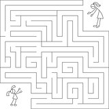 Labyrinth texture pattern