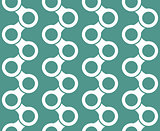 Vector seamless pattern. Modern stylish texture. Repeating geometric objects.