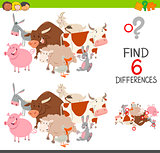 educational finding differences game