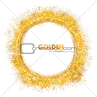 Shiny Glamorous Glittering Gold texture background