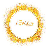 Shiny Glamorous Glittering Gold texture background