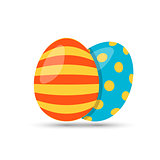 Easter eggs illustration
