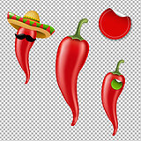 Hot Chilli Pepper Big Set