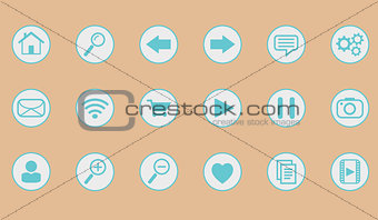 Web Site and Internet Icons Pack