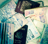 old passports 