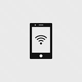Wireless icon simple illustration