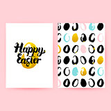 Happy Easter Retro Posters
