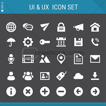 UI And Internet icons collection