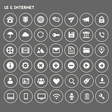 Big UI And Internet icon set