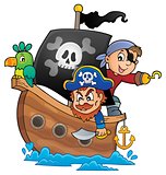 Pirate boat theme 1