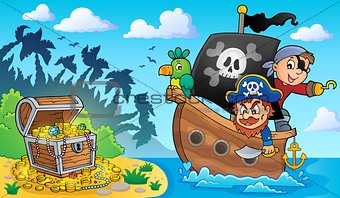 Pirate boat theme 2