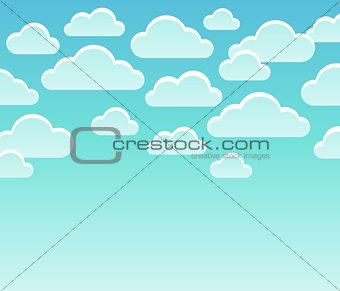 Stylized clouds theme image 7