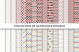 Collcetion of geometric seamless patterns.