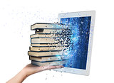 Reading books with an E-book