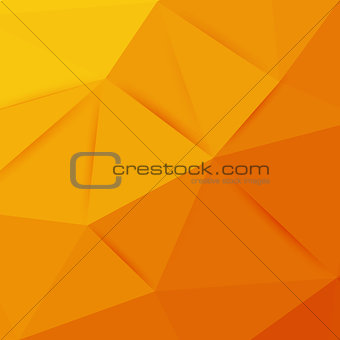Abstract orange graphic art