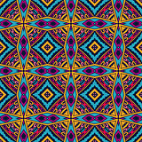 tiled geometric seamless pattern