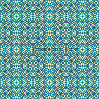 Damask seamless tiles vector design