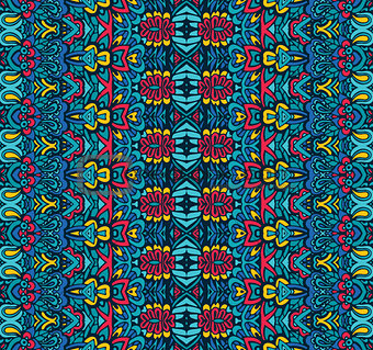 ethnic tribal ornamental pattern colorful